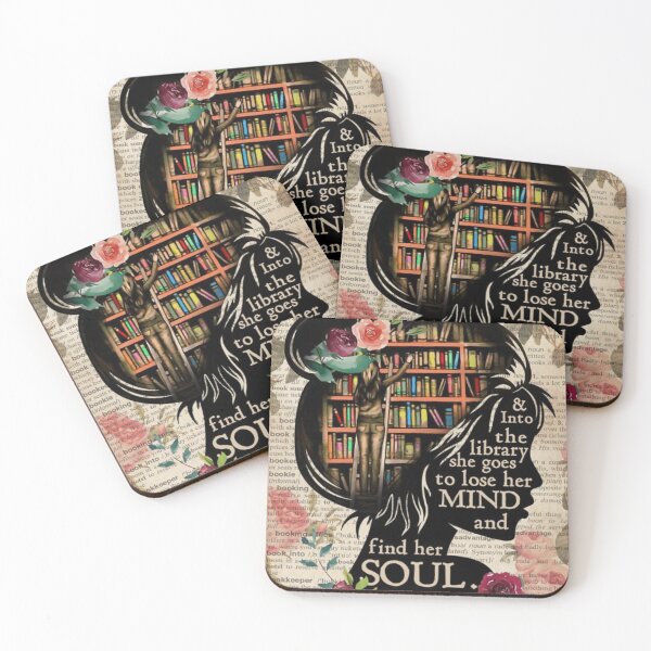 Item preview, Into the library she goes to lose her mind and find her soul designed and sold by NanLeArt.