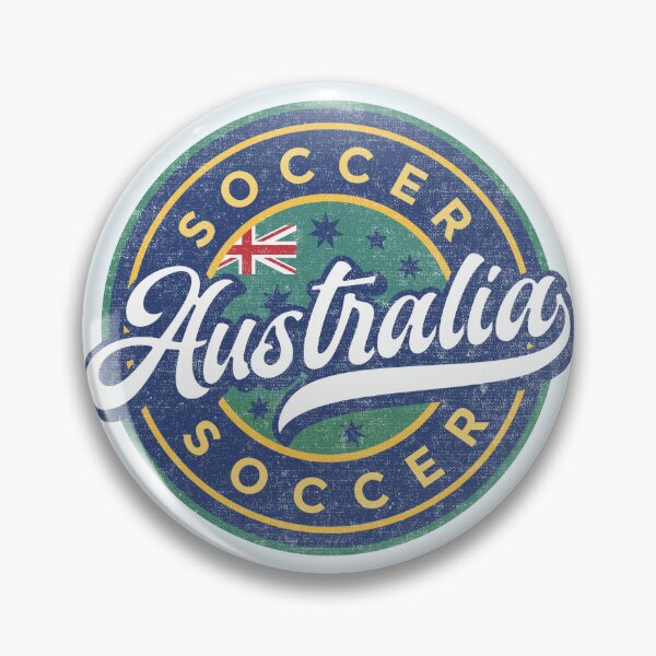 Item preview, Australia Soccer Badge Round designed and sold by Numero14.