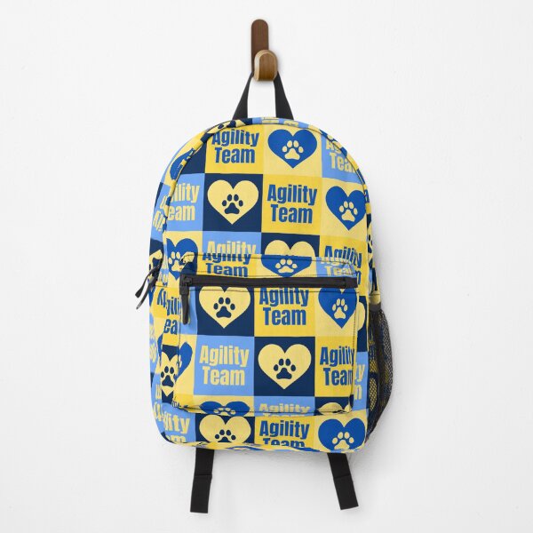 Item preview, Agility team in blue and yellow with a heart designed and sold by PausePapote.