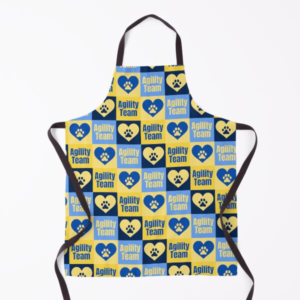 Item preview, Agility team in blue and yellow with a heart designed and sold by PausePapote.