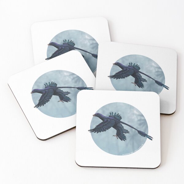 Item preview, Microraptor black designed and sold by Paleo-parallax.