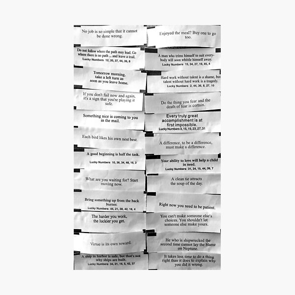 fortune-cookie-fortunes-photographic-print-for-sale-by-paintintheneck-redbubble