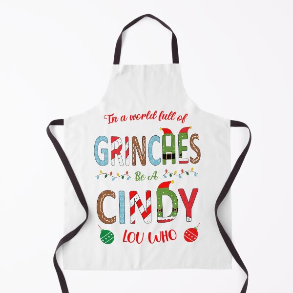 Item preview, Funny Christmas, In A World Full Of Grinches Be A Cindy Lou Who designed and sold by Hottshirtdesign.