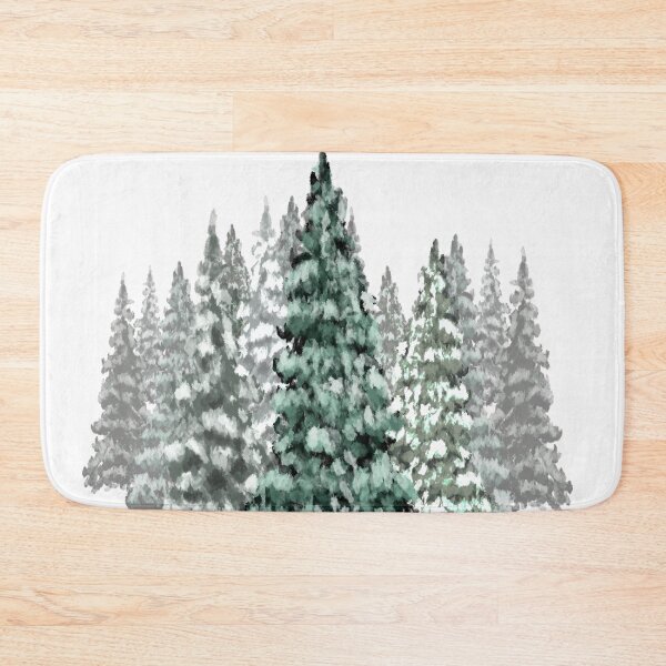 Item preview, Christmas Trees Evergreen designed and sold by TheArtCave.