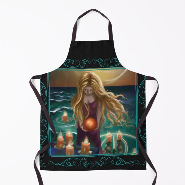 Item preview, WITCH GAZING INTO THE CRYSTAL BALL designed and sold by DanaMire.