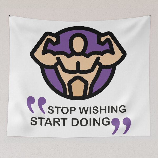 Item preview, Stop wishing, START DOING!  designed and sold by PhotoIllusions.