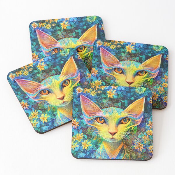 Item preview, Abstract Art | Deep Style abstraction | Cat designed and sold by blackhalt.