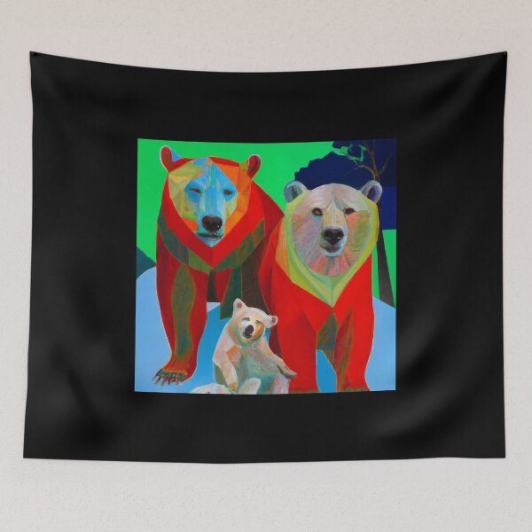 Item preview, Bear family on a walk designed and sold by arkantus.