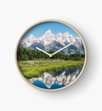 Grand Tetons Clock