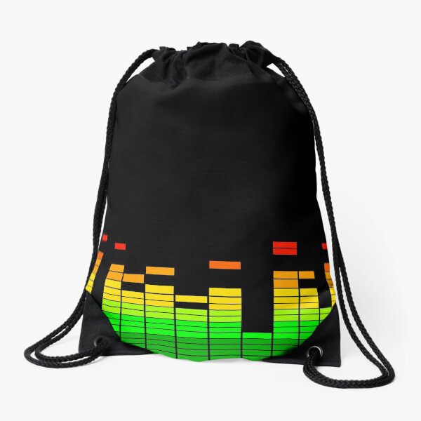DJ Music Beat Equalizer Mochila saco