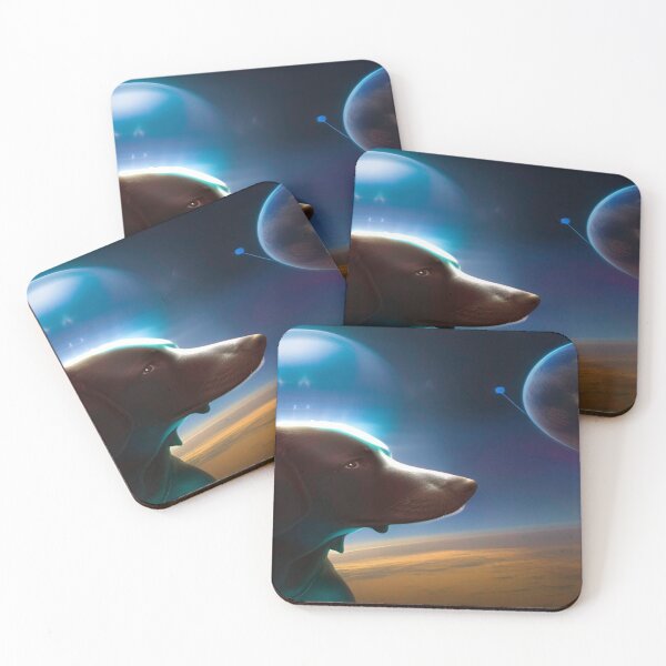 Item preview, Dog In Space,Deep Style Abstract of Abstraction Art Dog,Space Classic designed and sold by ValleyDream.