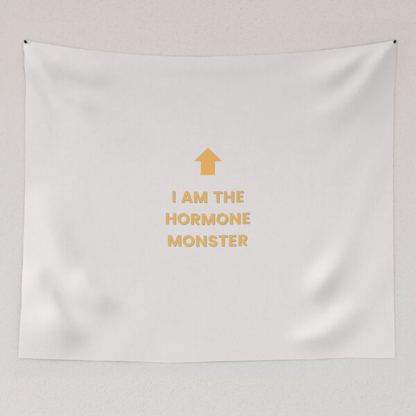 Item preview, I AM THE HORMONE MONSTER (yellow) designed and sold by ConjuredMoth.
