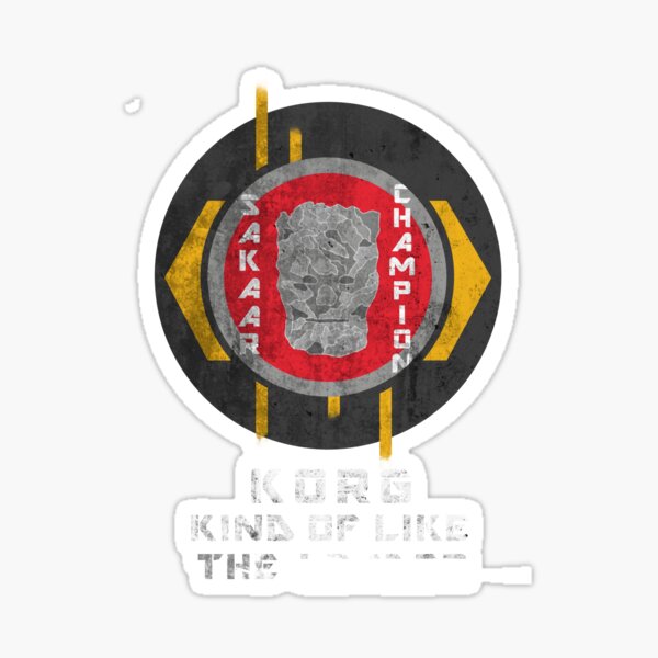 Item preview, Sakaar's Champion - Korg designed and sold by alarts.