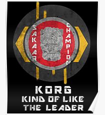 Sakaar's Champion - Korg Poster