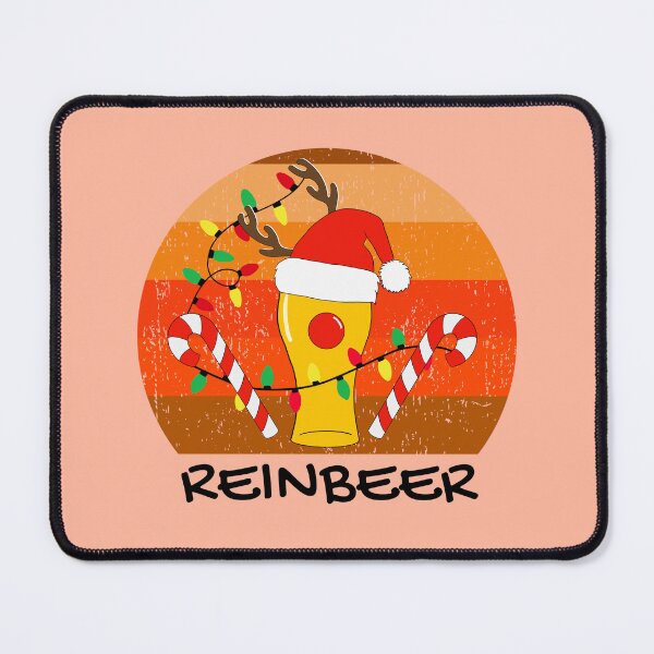 Item preview, Funny Reinbeer Santa Reindeer designed and sold by champagnemoment.