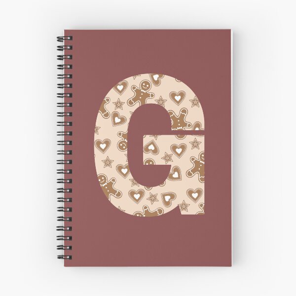 Item preview, Gingerbread Pattern Monogram Letter G designed and sold by Coffee Lifestyle.