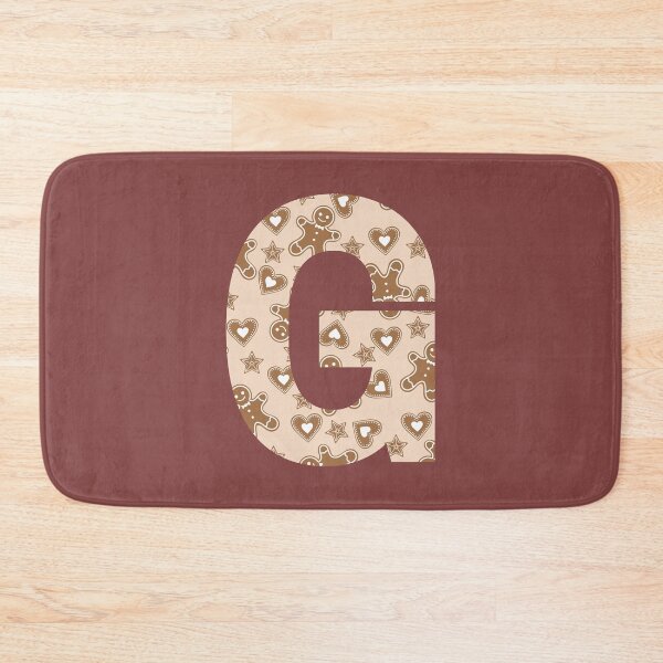 Item preview, Gingerbread Pattern Monogram Letter G designed and sold by Coffee Lifestyle.