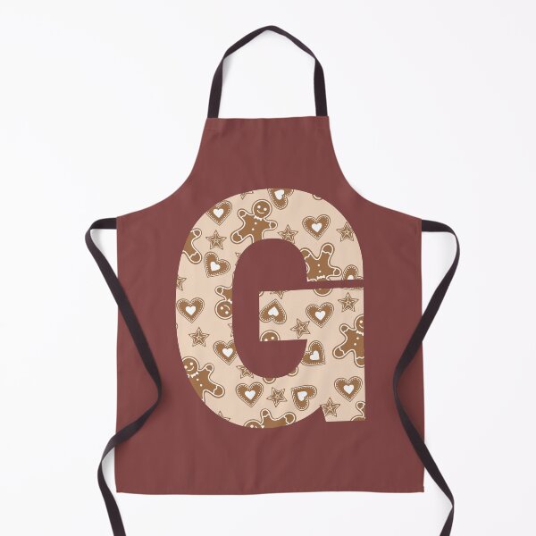 Item preview, Gingerbread Pattern Monogram Letter G designed and sold by Coffee Lifestyle.