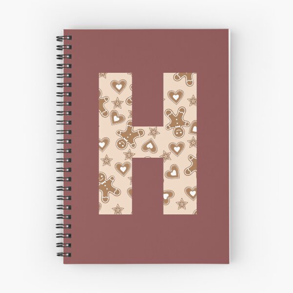 Item preview, Gingerbread Pattern Monogram Letter H designed and sold by Coffee Lifestyle.