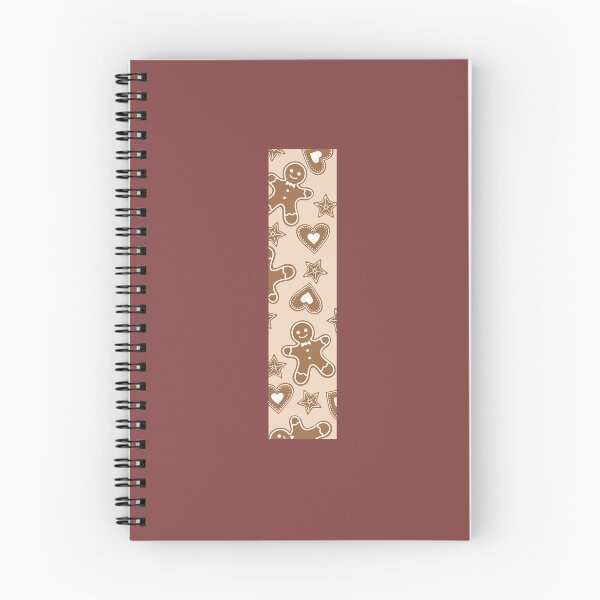 Item preview, Gingerbread Pattern Monogram Letter I designed and sold by Lyssarien.