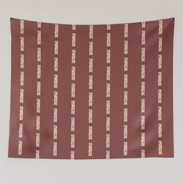 Item preview, Gingerbread Pattern Monogram Letter I designed and sold by Coffee Lifestyle.