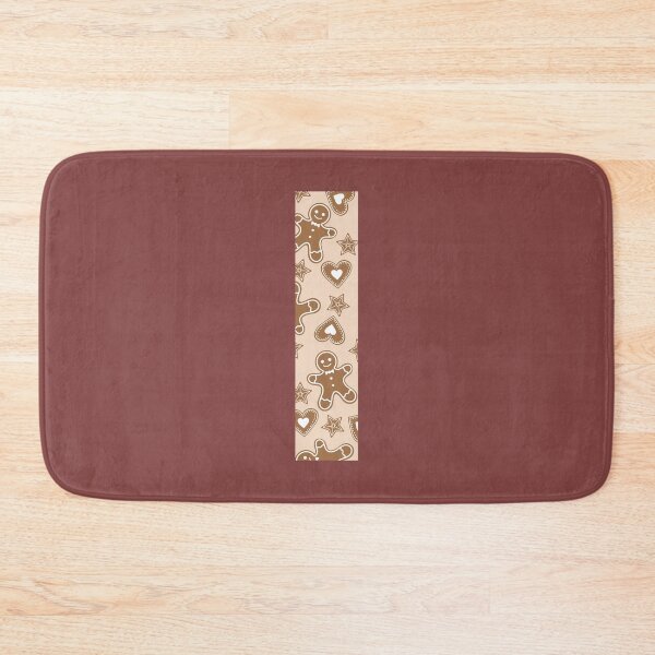 Item preview, Gingerbread Pattern Monogram Letter I designed and sold by Coffee Lifestyle.