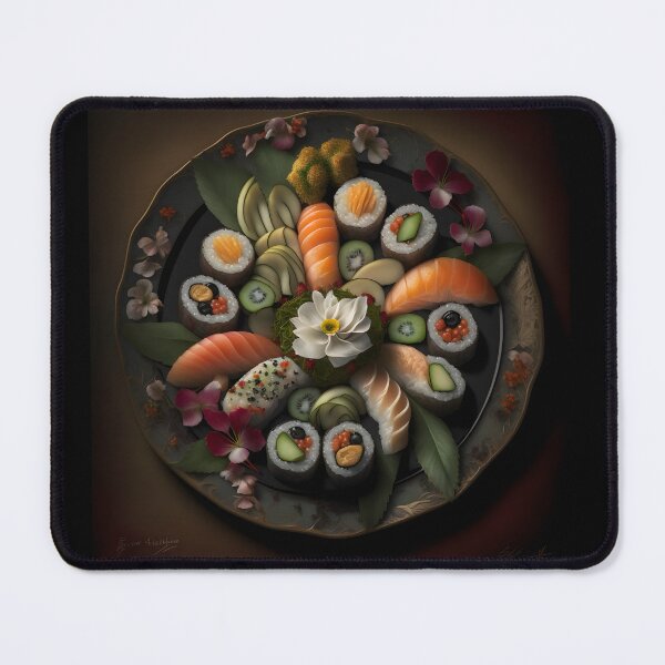 Item preview, Sushi Platter Still Life designed and sold by kansaikate.