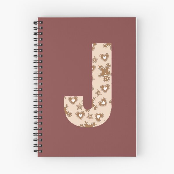 Item preview, Gingerbread Pattern Monogram Letter J designed and sold by Lyssarien.