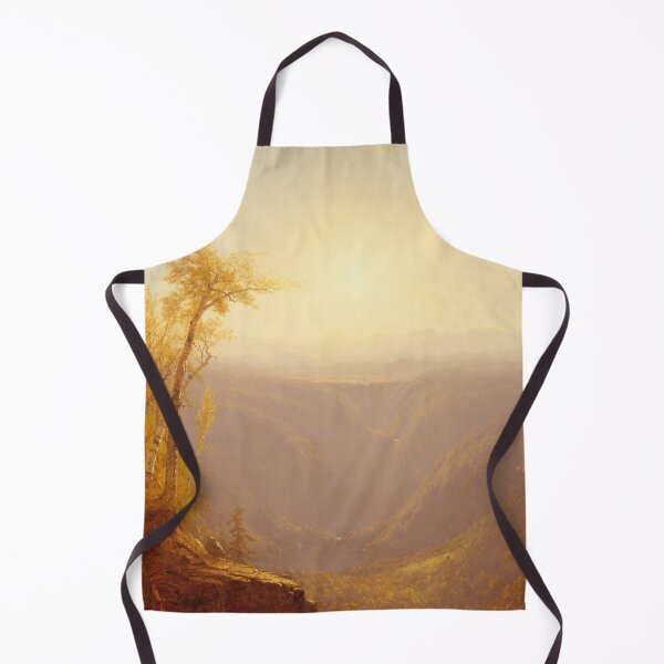 Item preview, Sunset painting, Sunset Artwork, A Gorge in the Mountains designed and sold by danaJG.
