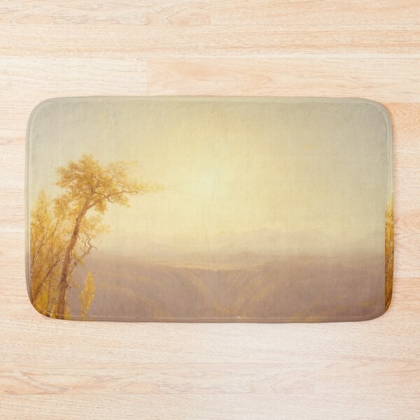 Item preview, Sunset painting, Sunset Artwork, A Gorge in the Mountains designed and sold by danaJG.