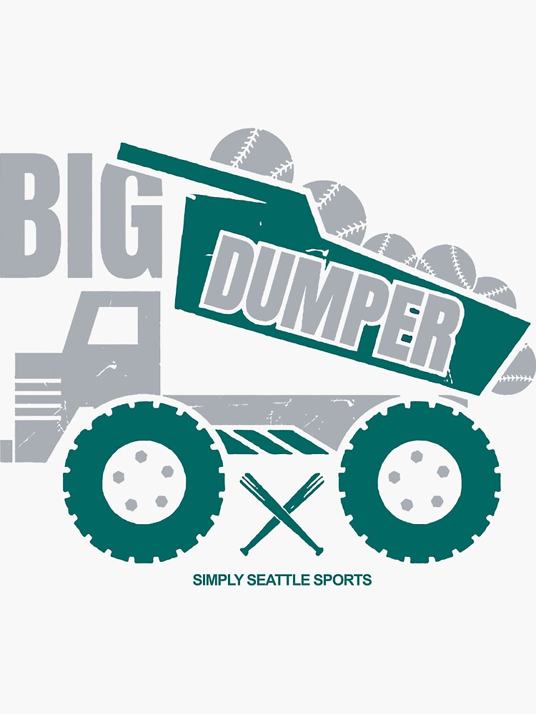 big dumper Sticker for Sale by EthanLewis779