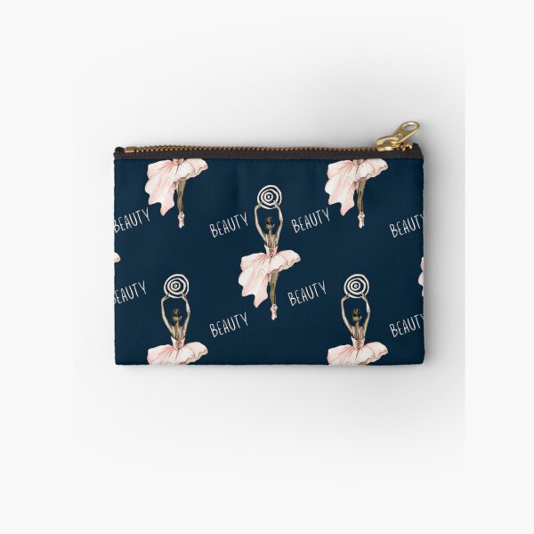 Item preview, Navy blue ballet dancer pattern designed and sold by reka88.