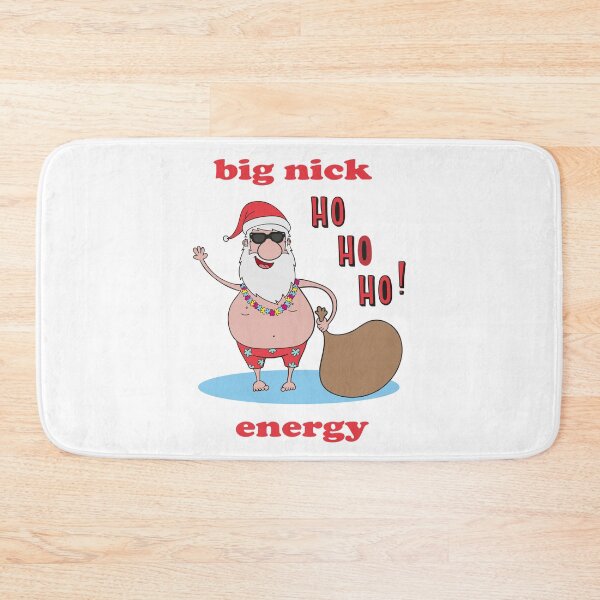 Item preview, Big Nick Energy Funny Xmas sticker and shirt designed and sold by highteek  ⭐️⭐️⭐️⭐️⭐️.