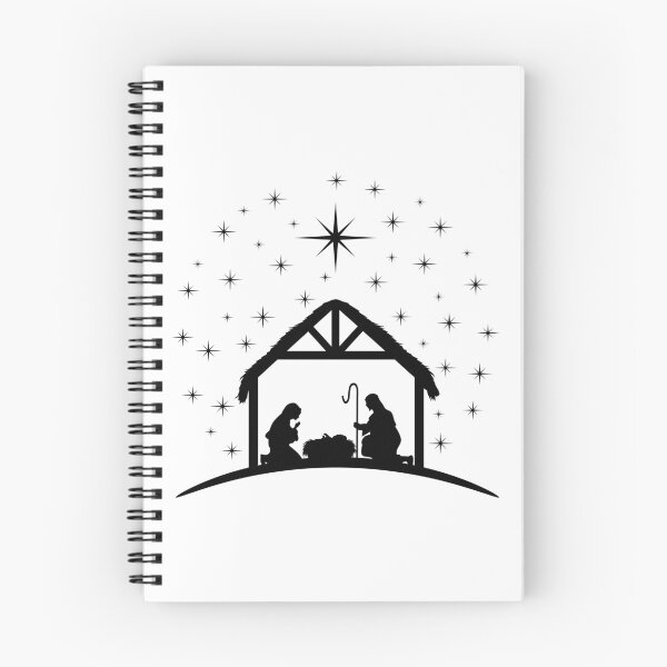 Item preview, Christmas Jesus birth Nativity Christian illustrations designed and sold by GraphicDream.