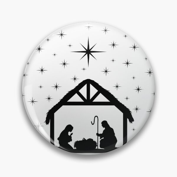Item preview, Christmas Jesus birth Nativity Christian illustrations designed and sold by GraphicDream.