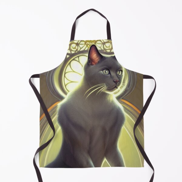 Item preview, Russian Blues The Archangel Cats designed and sold by ZenEverAI.