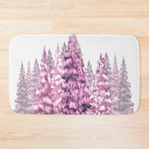 Item preview, Pink Christmas Trees designed and sold by TheArtCave.