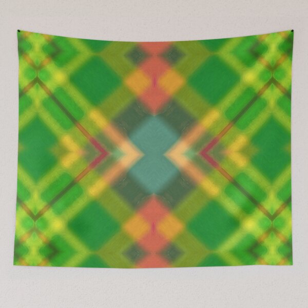 Item preview, UNFORGETTABLE WEST INDIAN CHRISTMAS SOUVENIRS - UNIQUE ABSTRACT GEOMETRIC CARIBBEAN 3D PATTERN PAINTING - GREAT INNOVATIVE DESIGN OF TRADITIONAL GUADELOUPE MADRAS - I LOVE GUADELOUPE GWADA KARUKERA. designed and sold by Ralek.