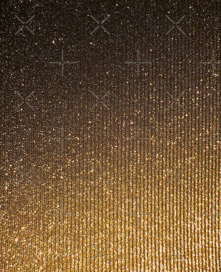 Golden Hue Glitter Sparkles Texture Photography