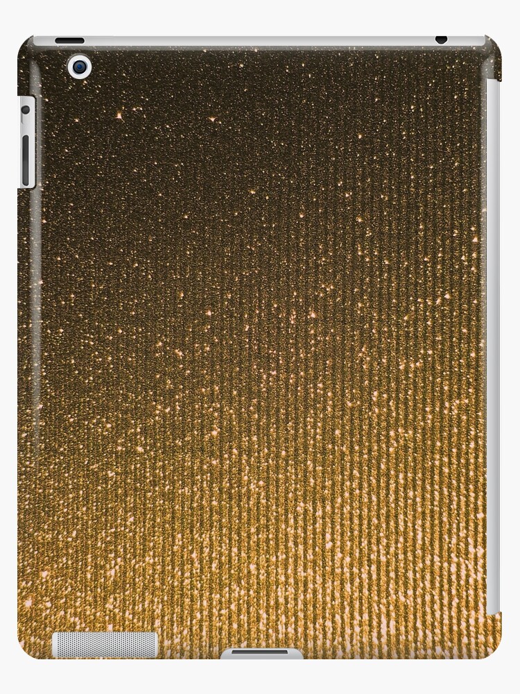 Golden Hue Glitter Sparkles Texture Photography