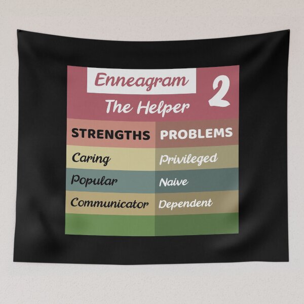 Item preview, Enneagram Type 2 - Two designed and sold by cuteartdesign.