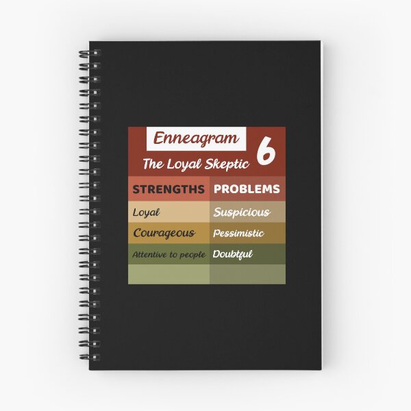 Item preview, Enneagram Type 6 - Six designed and sold by cuteartdesign.