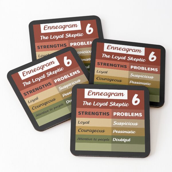 Item preview, Enneagram Type 6 - Six designed and sold by cuteartdesign.