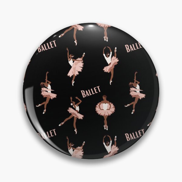 Item preview, Black ballet dancer pattern designed and sold by reka88.