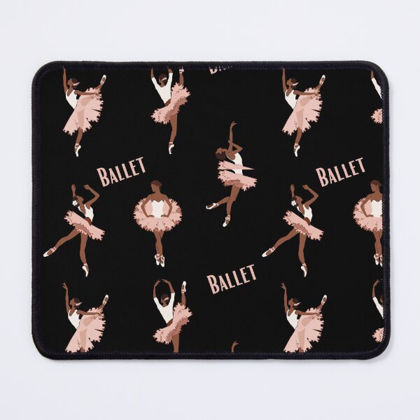 Item preview, Black ballet dancer pattern designed and sold by reka88.