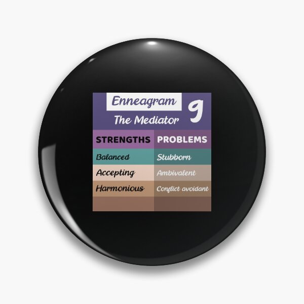 Item preview, Enneagram Type 9 - Nine designed and sold by cuteartdesign.