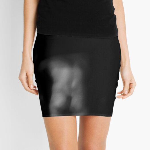 Commando Faux Patent Leather Mini Skirt in Lava