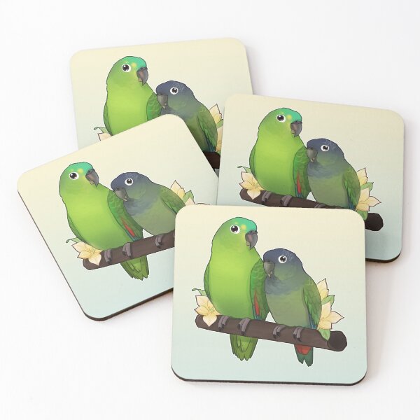 Item preview, Cute Parrots designed and sold by meruesan.