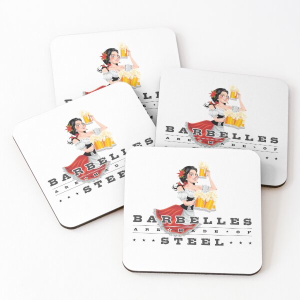 Item preview, BARBELLES ARE MADE OF STEEL designed and sold by fullyballed.
