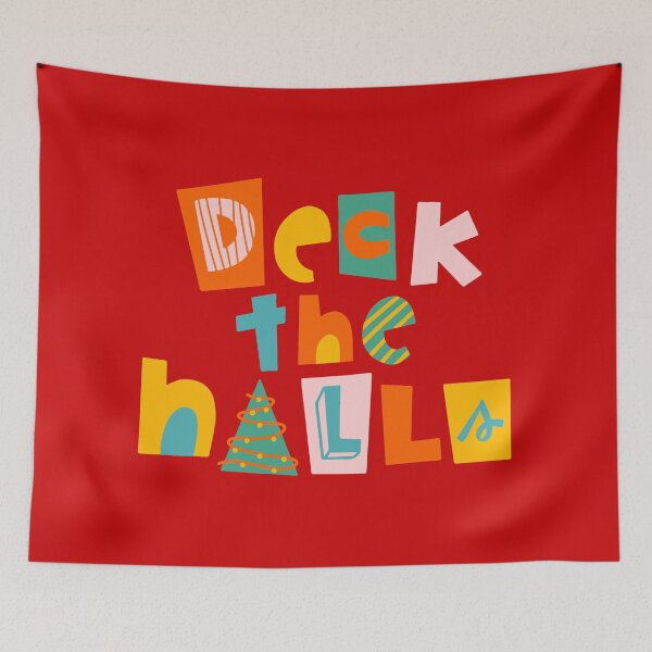 Item preview, Deck the halls designed and sold by RIXXI HEY CO..